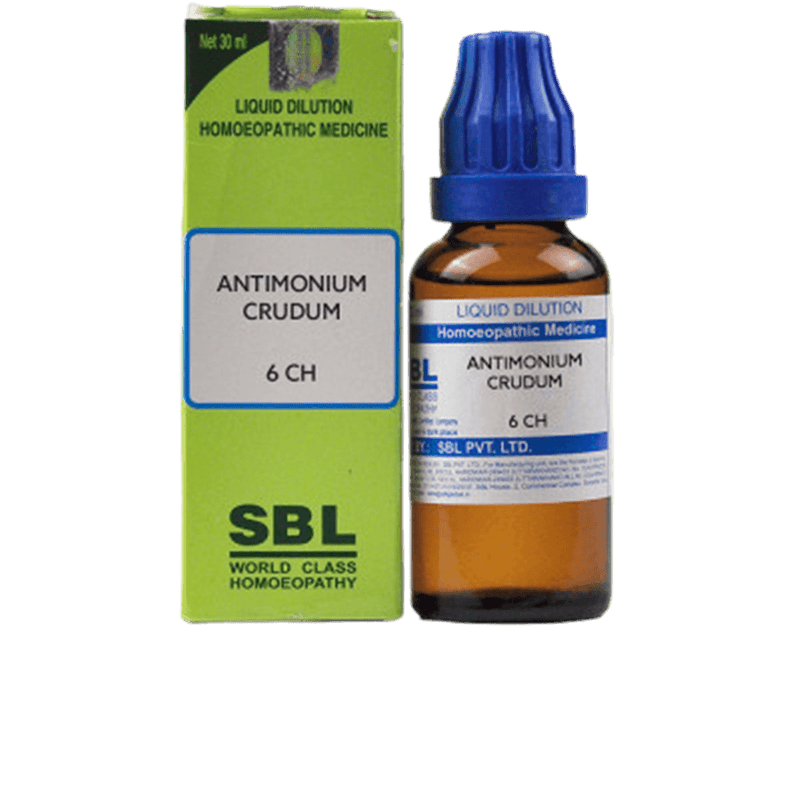 Picture of SBL Homeopathy Antimonium Crudum Dilution
