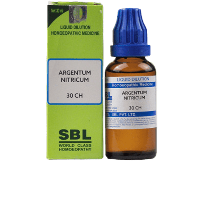 Picture of SBL Homeopathy Argentum Nitricum Dilution - 30 ml