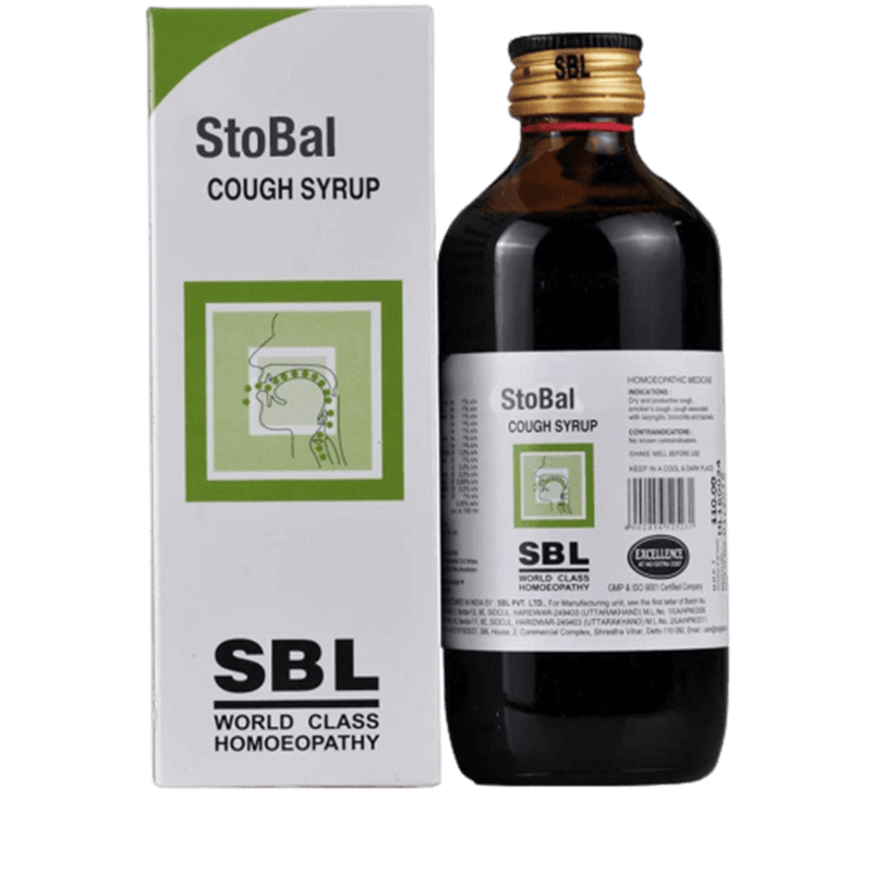 Show details for SBL Homeopathy Stobal Cough Syrup Picture of SBL Homeopathy Stobal Cough Syrup