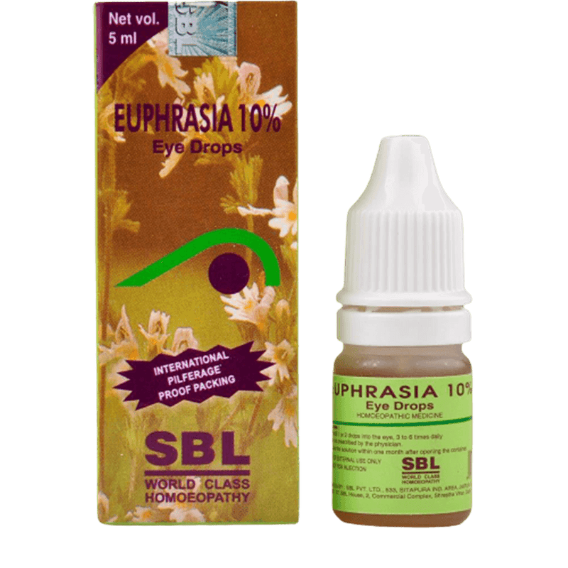 Show details for SBL Homeopathy Euphrasia 10% Eye Drops Picture of SBL Homeopathy Euphrasia 10% Eye Drops