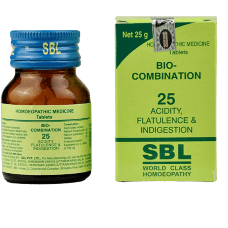 Picture of SBL Homeopathy Bio-Combination 25 Tablet