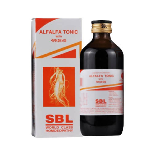 Picture of SBL Homeopathy Alfalfa Tonic with Ginseng 115ML