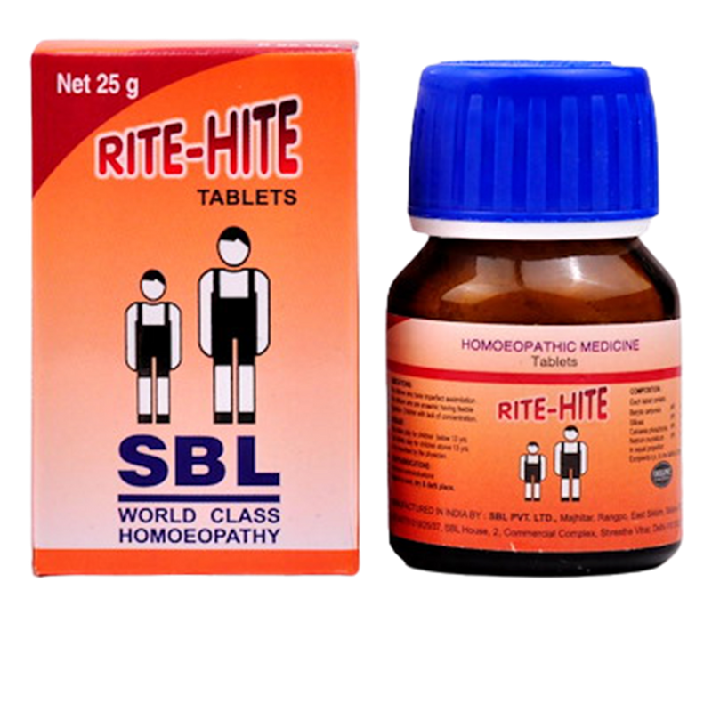 Show details for SBL Homeopathy Rite-Hite Tablets Picture of SBL Homeopathy Rite-Hite Tablets