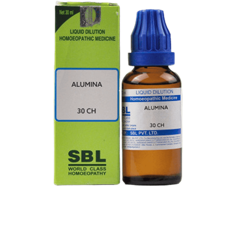 Show details for SBL Homeopathy Alumina Dilution - 30 ml Picture of SBL Homeopathy Alumina Dilution - 30 ml