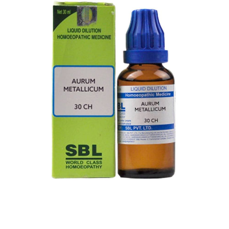 Show details for SBL Homeopathy Aurum Metallicum - 30 ml Picture of SBL Homeopathy Aurum Metallicum - 30 ml