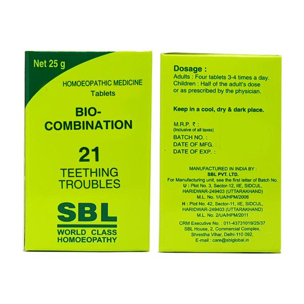 Show details for SBL Homeopathy Bio-Combination 21 Tablets Picture of SBL Homeopathy Bio-Combination 21 Tablets