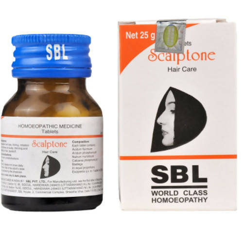 Show details for SBL Homeopathy Scalptone Hair Care Tablets Picture of SBL Homeopathy Scalptone Hair Care Tablets