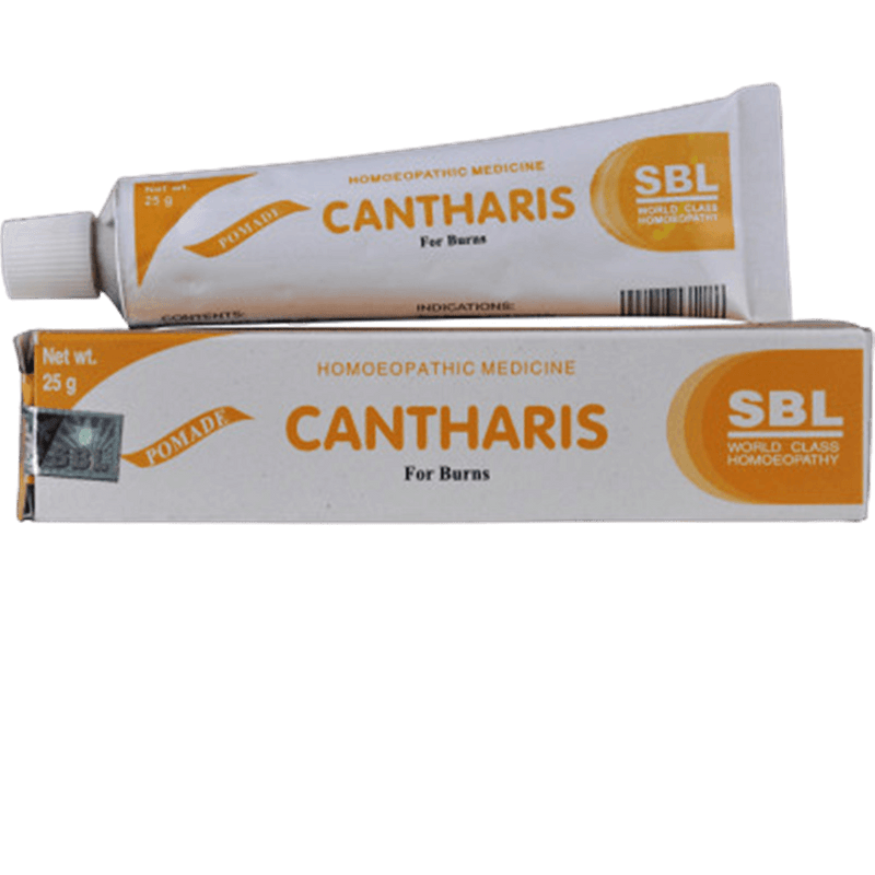Show details for SBL Homeopathy Cantharis Ointment - 25 GM  Picture of SBL Homeopathy Cantharis Ointment - 25 GM