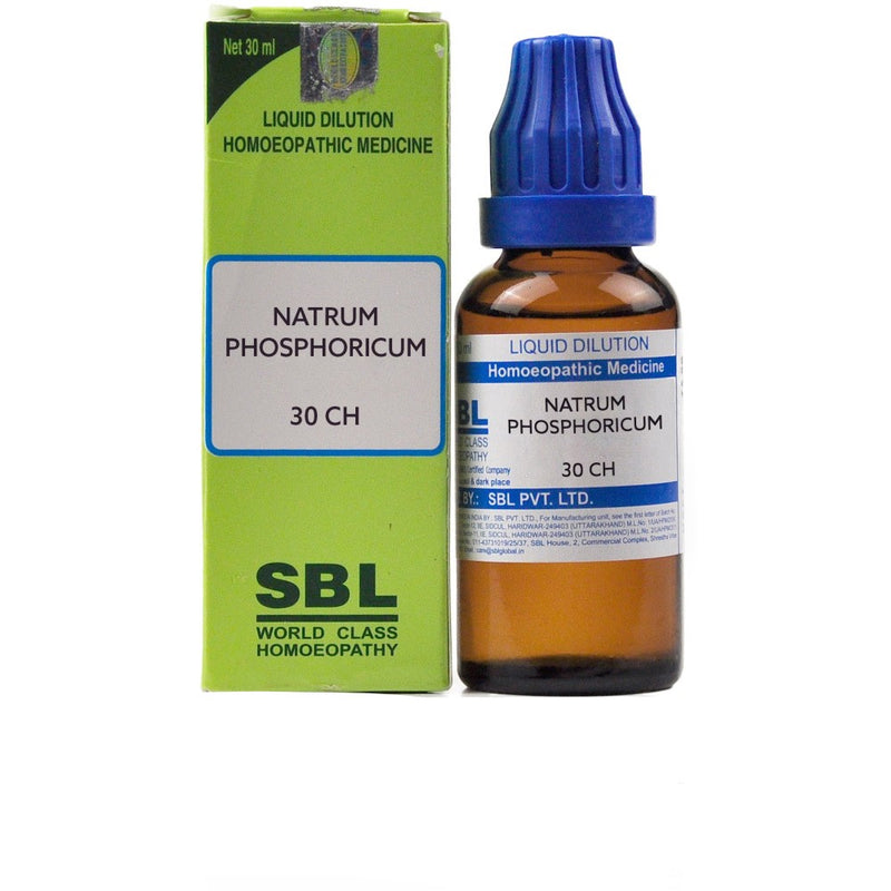 Show details for SBL Homeopathy Natrum Phosphoricum Dilution - 30 ml Picture of SBL Homeopathy Natrum Phosphoricum Dilution - 30 ml