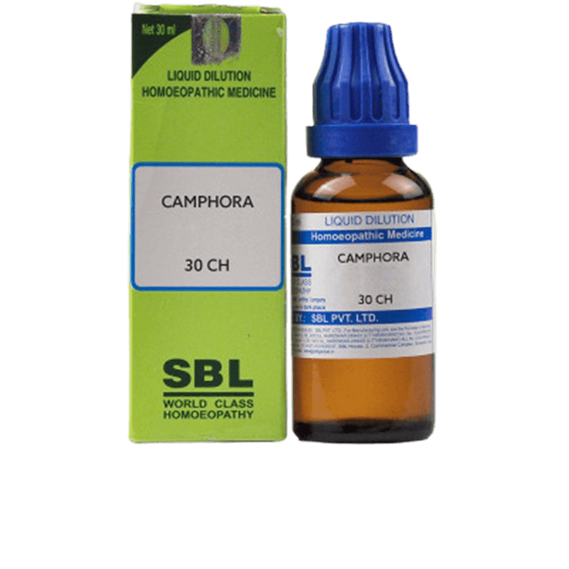 Show details for SBL Homeopathy Camphora Dilution - 30 ml Picture of SBL Homeopathy Camphora Dilution - 30 ml