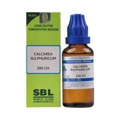 Picture of SBL Homeopathy Calcarea Sulphuricum Dilution - 30 ml
