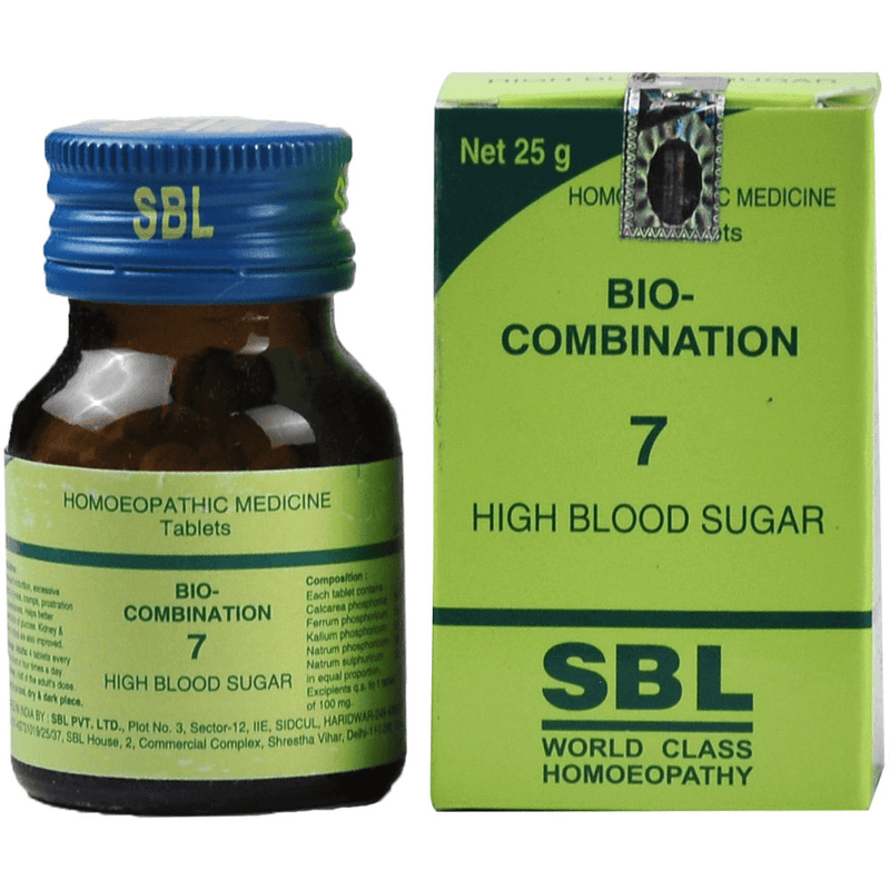 Show details for SBL Homeopathy Bio - Combination 7 Tablets Picture of SBL Homeopathy Bio - Combination 7 Tablets