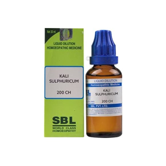 Show details for SBL Homeopathy Kali Sulphuricum Dilution - 30 ml Picture of SBL Homeopathy Kali Sulphuricum Dilution - 30 ml