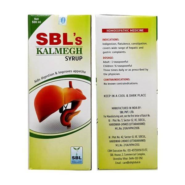 Show details for SBL Homeopathy Kalmegh Syrup Picture of SBL Homeopathy Kalmegh Syrup