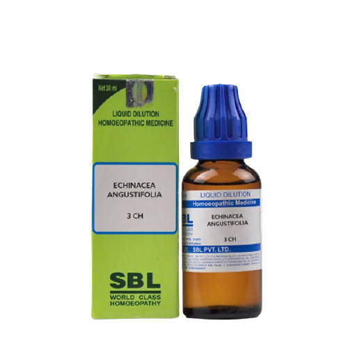 Show details for SBL Homeopathy Echinacea Angustifolia Dilution - 30 ml Picture of SBL Homeopathy Echinacea Angustifolia Dilution - 30 ml