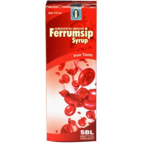 Show details for SBL Homeopathy Ferrumsip Syrup - 115 ML Picture of SBL Homeopathy Ferrumsip Syrup - 115 ML