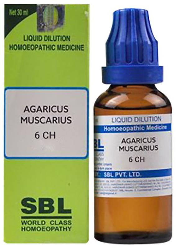 Show details for SBL Homeopathy Agaricus Muscarius Dilution - 30 ml Picture of SBL Homeopathy Agaricus Muscarius Dilution - 30 ml