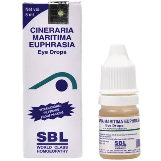 Picture of SBL Homeopathy Cineraria Maritima Euphrasia Eye Drops
