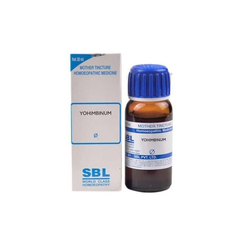 Show details for SBL Homeopathy Yohimbinum Mother Tincture Q - 30 ml Picture of SBL Homeopathy Yohimbinum Mother Tincture Q - 30 ml