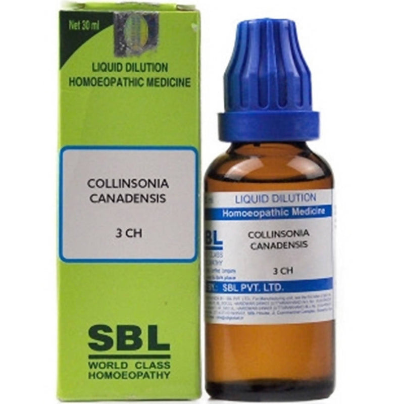 Show details for SBL Homeopathy Collinsonia Canadensis Dilution - 30 ml Picture of SBL Homeopathy Collinsonia Canadensis Dilution - 30 ml