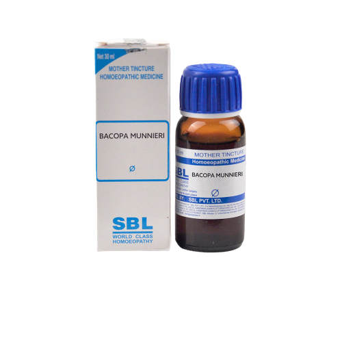 Show details for SBL Homeopathy Bacopa Munnieri Mother Tincture Q - 30 ml Picture of SBL Homeopathy Bacopa Munnieri Mother Tincture Q - 30 ml