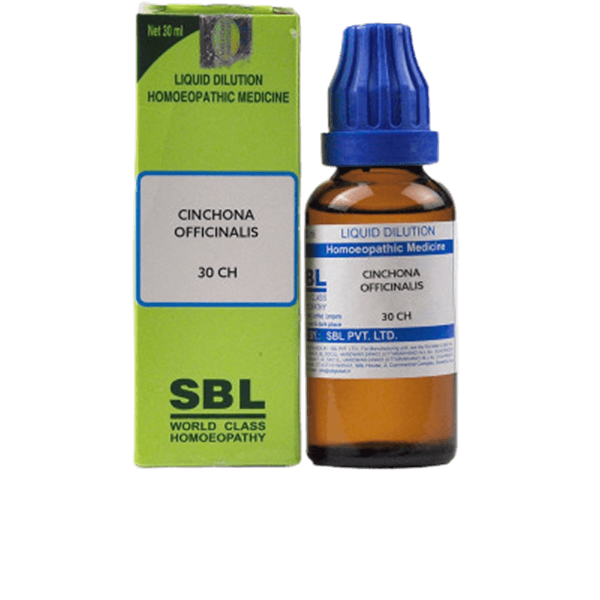 Picture of SBL Homeopathy Cinchona Officinalis Dilution - 30 ml