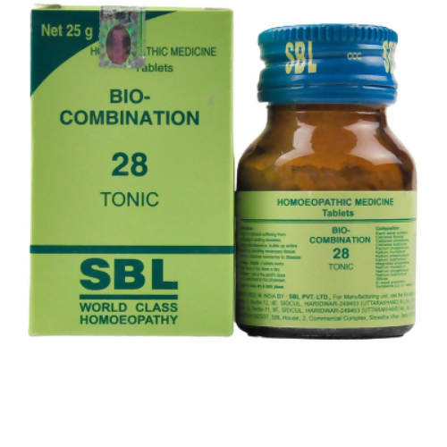 Show details for SBL Homeopathy Bio-Combination 28 Tablets Picture of SBL Homeopathy Bio-Combination 28 Tablets