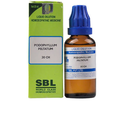 Picture of SBL Homeopathy Podophyllum Peltatum Dilution - 30 ml
