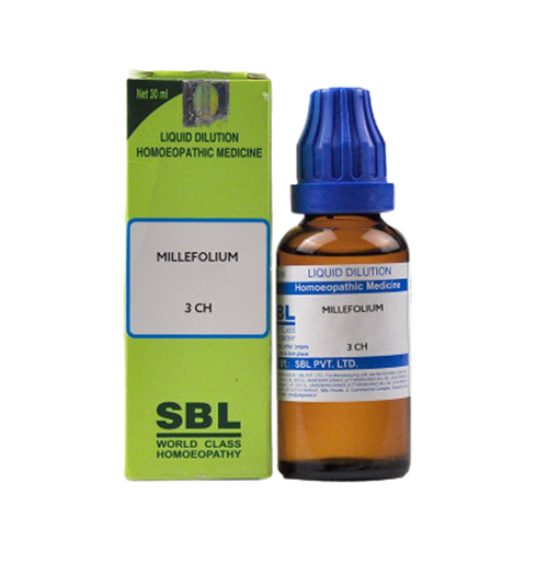 Show details for SBL Homeopathy Millefolium Dilution - 30 ml Picture of SBL Homeopathy Millefolium Dilution - 30 ml