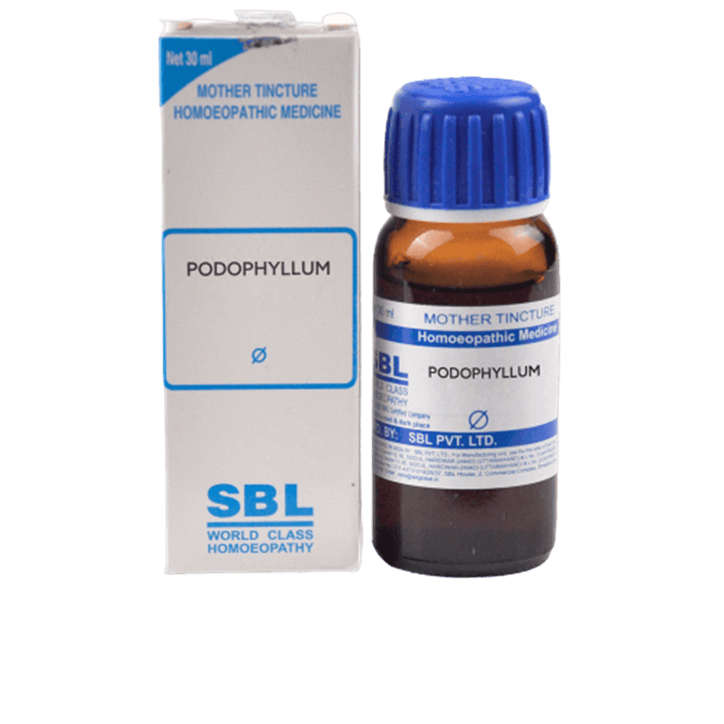 Show details for SBL Homeopathy Podophyllum Peltatum Mother Tincture Q - 30 ml Picture of SBL Homeopathy Podophyllum Peltatum Mother Tincture Q - 30 ml