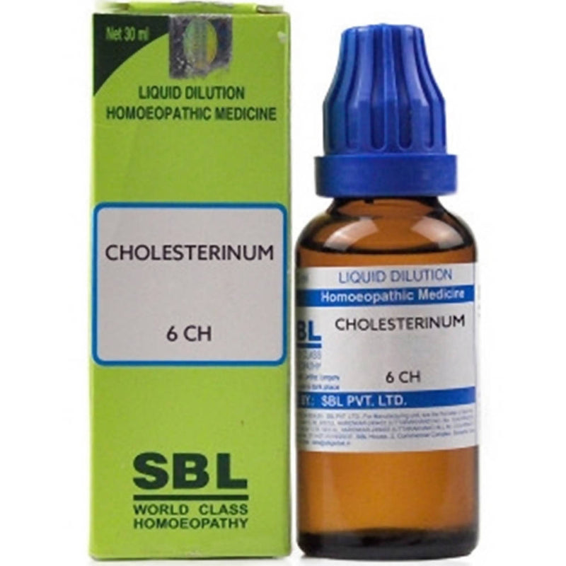 Picture of SBL Homeopathy Cholesterinum Dilution - 30 ml