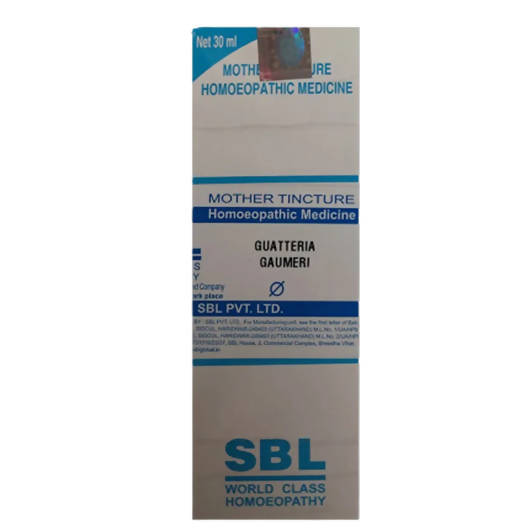 Picture of SBL Homeopathy Guatteria Gaumeri Mother Tincture Q - 30 ml