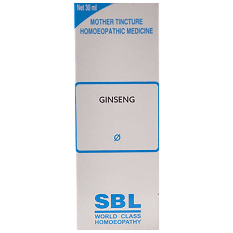 Picture of SBL Homeopathy Ginseng Mother Tincture Q - 30 ml