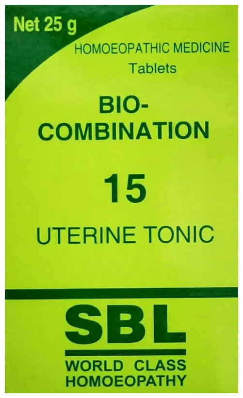 Picture of SBL Homeopathy Bio-Combination 15 Tablets
