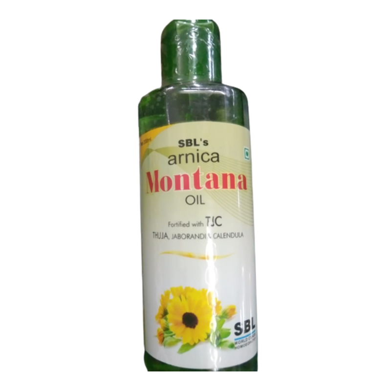 SBL Arnica Montana Herbal Shampoo And Oil Combo Pack 200Ml