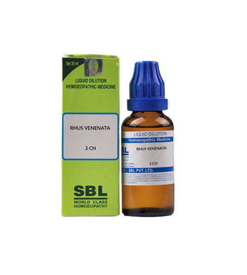 Show details for SBL Homeopathy Rhus Venenata Dilution - 30 ml Picture of SBL Homeopathy Rhus Venenata Dilution - 30 ml