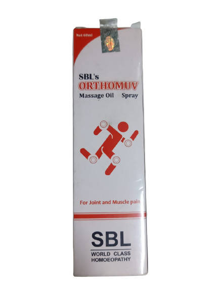 Picture of SBL Homeopathy Orthomuv Massage Oil Spray - 60 ML