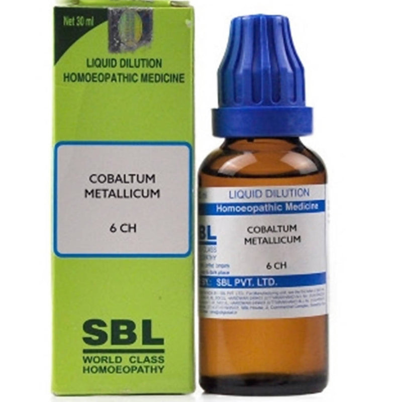 Show details for SBL Homeopathy Cobaltum Metallicum Dilution - 30 ml Picture of SBL Homeopathy Cobaltum Metallicum Dilution - 30 ml