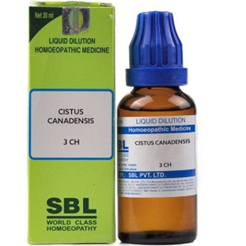 Picture of SBL Homeopathy Cistus Canadensis Dilution - 30 ml