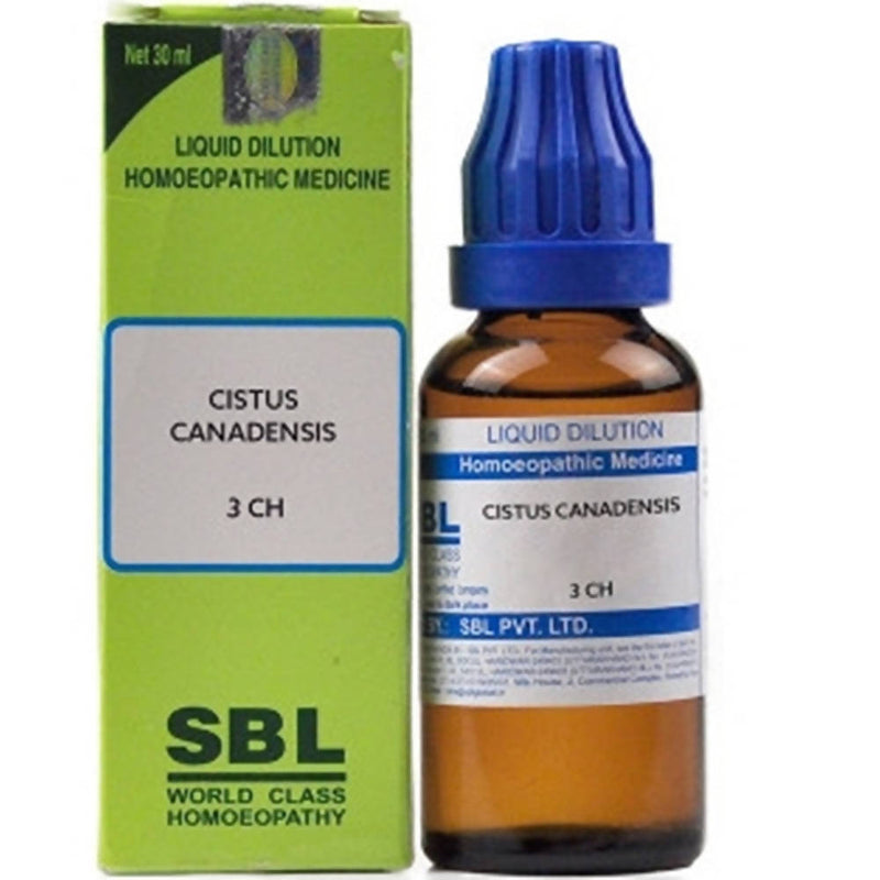 Show details for SBL Homeopathy Cistus Canadensis Dilution - 30 ml Picture of SBL Homeopathy Cistus Canadensis Dilution - 30 ml