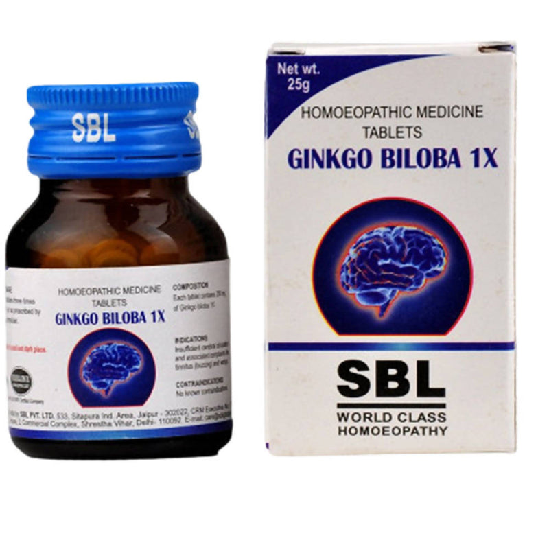 Picture of SBL Homeopathy Ginkgo Biloba Tablets