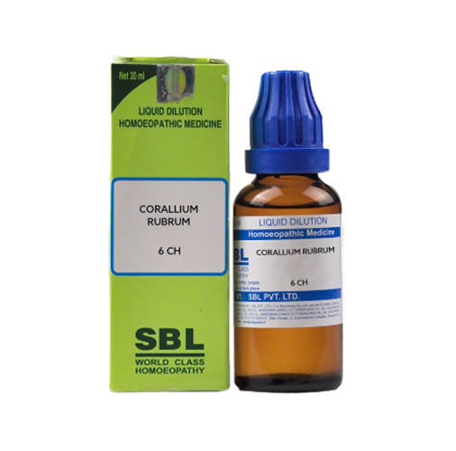Picture of SBL Homeopathy Corallium Rubrum Dilution - 30 ml