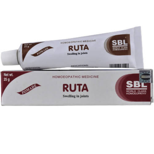 Show details for SBL Homeopathy Ruta Ointment - 25 GM Picture of SBL Homeopathy Ruta Ointment - 25 GM