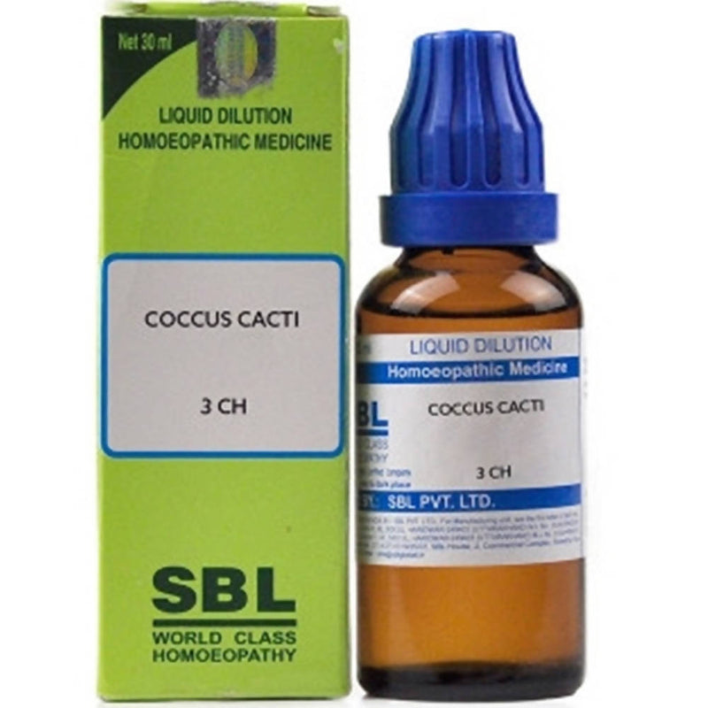 Picture of SBL Homeopathy Coccus Cacti Dilution - 30 ml
