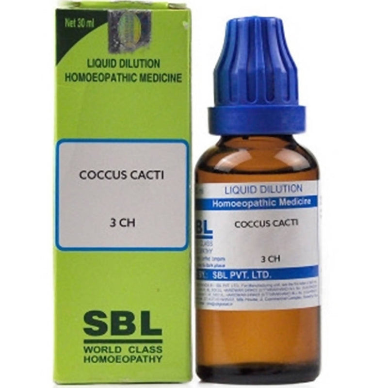 Show details for SBL Homeopathy Coccus Cacti Dilution - 30 ml Picture of SBL Homeopathy Coccus Cacti Dilution - 30 ml