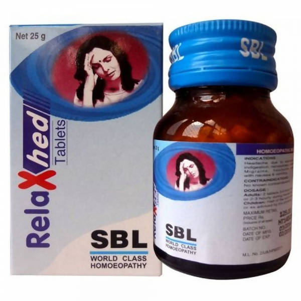 Picture of SBL Homeopathy Relaxhed Tablets