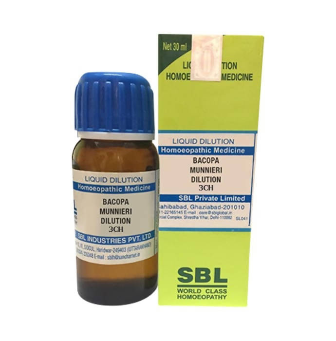 Picture of SBL Homeopathy Bacopa Munnieri Dilution - 30 ml