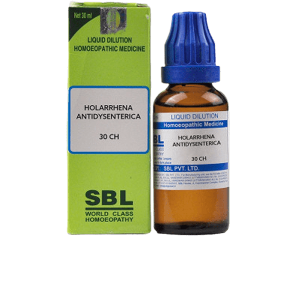 Show details for SBL Homeopathy Holarrhena Antidysenterica Dilution - 30 ml Picture of SBL Homeopathy Holarrhena Antidysenterica Dilution - 30 ml