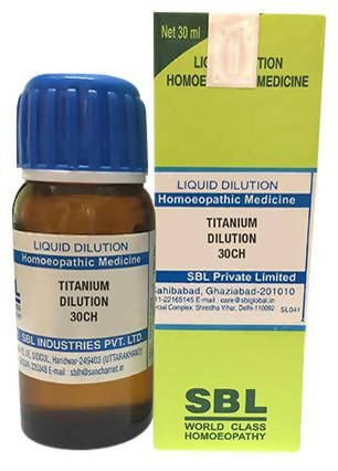 Picture of SBL Homeopathy Titanium Dilution - 30 ml