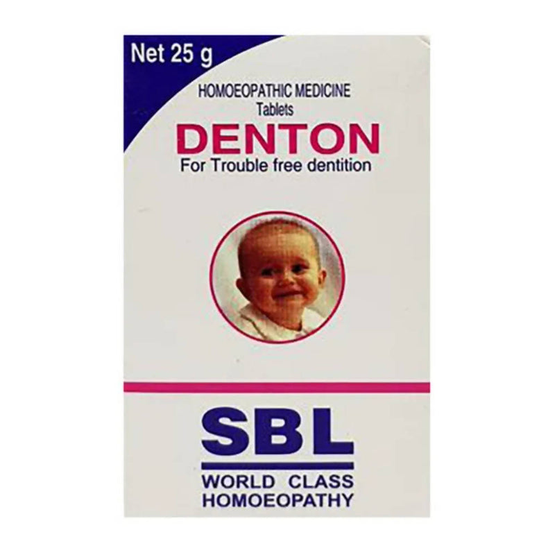 Show details for SBL Homeopathy Denton Tablets - 25 GM  Picture of SBL Homeopathy Denton Tablets - 25 GM